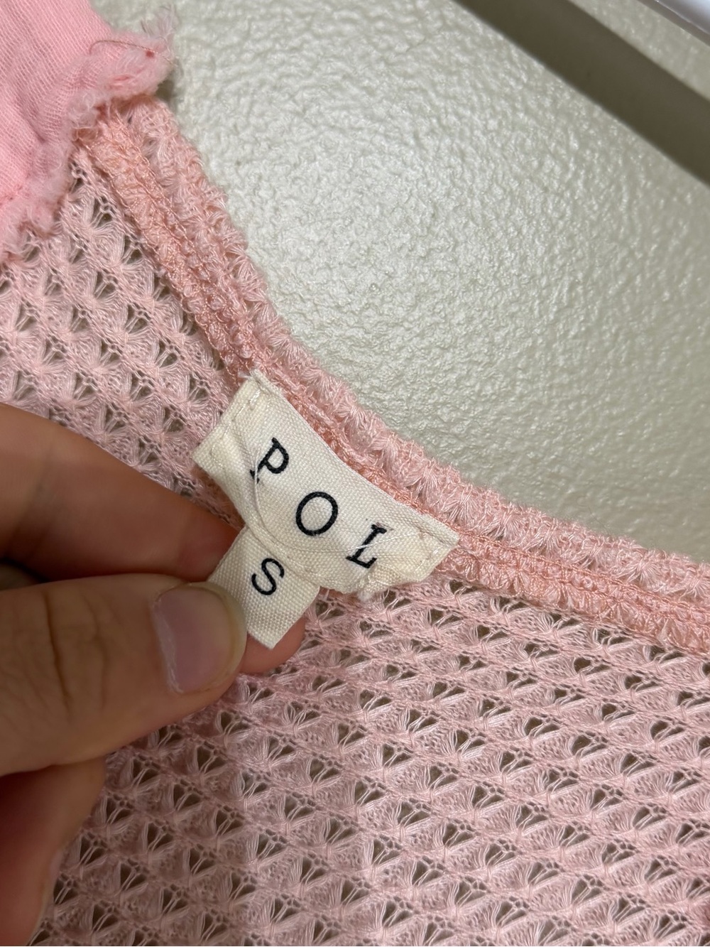 POL Waffle Tie Front Mini Dress - Picture 13 of 14